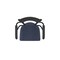 Holland Bar Stool Co Jackie with Arms 30 in. Swivel Bar Stool with Black Wrinkle Finish and Graph Anchor Seat 415 - alternate 3
